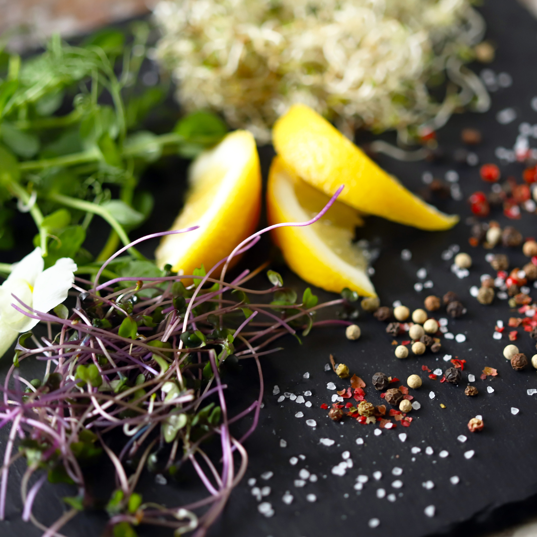 Radish Daikon, Pink Kale & Radish Rambo Microgreens Mix